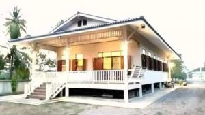 ขายบ้านราชบุรี : ขายด่วน !! บ้านสวนริมคลองดำเนินสะดวก ราชบุรี