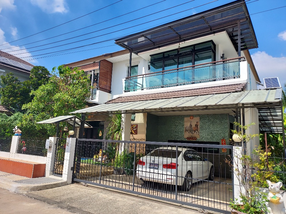 ขายบ้านนนทบุรี บางใหญ่ บางบัวทอง : บ้านเดี่ยวหลังใหญ่ ตกแต่งเรียบหรูพร้อมเข้าอยู่