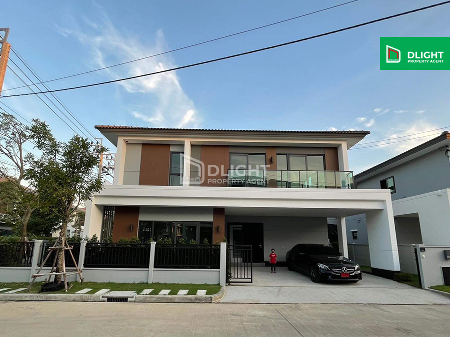 ขายบ้านนนทบุรี บางใหญ่ บางบัวทอง : บ้านเดี่ยว Centro สะพานมหาเจษฎาบดินทร์ ไทรม้า-นนทบุรี 66.90 ตร.ว. 225 ตร.ม. 4 นอน 5 น้ำ ราคา 12.5 ล้านบาท