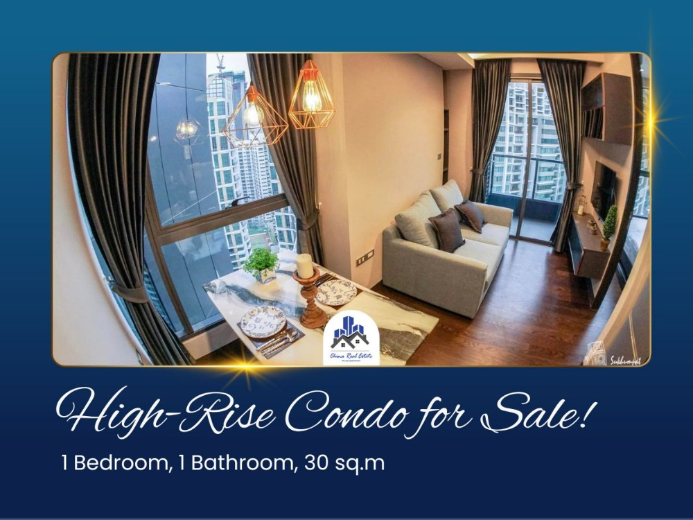 For SaleCondoSukhumvit, Asoke, Thonglor : [Sale] 🏬 Condo for Sale at The Lumpini 24, 1 Bedroom