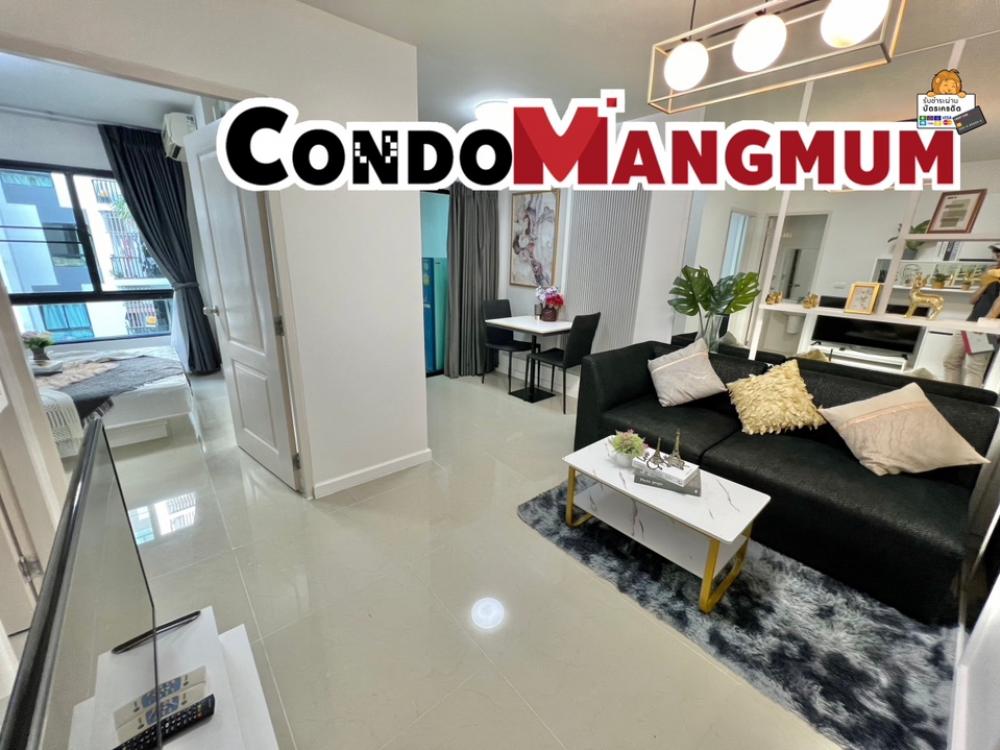 For RentCondoBangna, Bearing, Lasalle : Condo for rent Icondo Sukhumvit 105 Lasalle ✨Beautiful room, fully furnished 🚝Close to BTS Bearing, only 10 minutes.