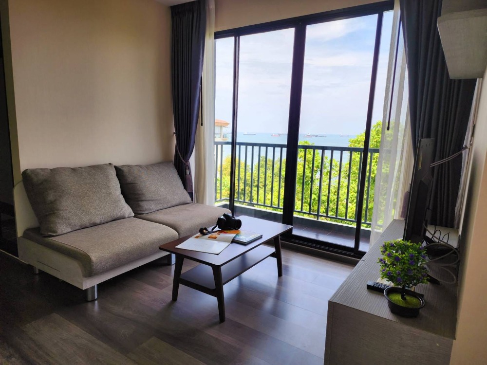 For SaleCondoSriracha Laem Chabang Ban Bueng : Sale Condo Cape Town Sriracha Sea view , North side fully furnished