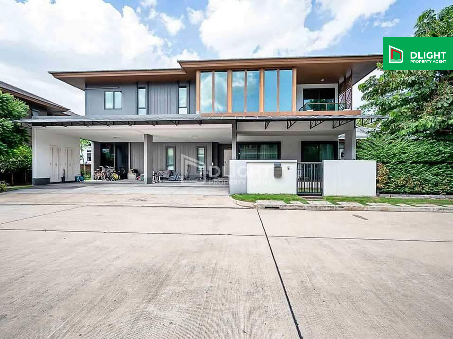 ขายบ้านพัฒนาการ ศรีนครินทร์ : บ้านบุราสิริ พัฒนาการ 134 ตร.ว.พื้นที่ใช้สอย 448 ตร.ม. 5 นอน 5 น้ำ ราคา 45 ล้านบาท ขายพร้อมบ้านหลังเล็ก