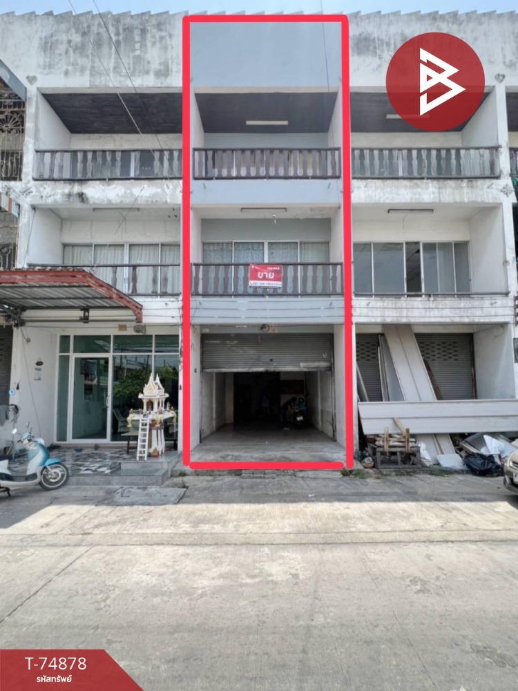 For SaleShophousePathum Thani,Rangsit, Thammasat : 3-story commercial building for sale, Prempree Village, Rangsit-Khlong 2, Pathum Thani.