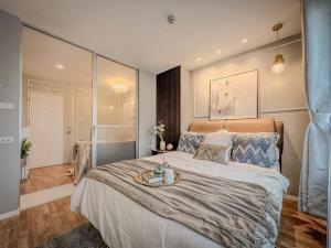 ขายคอนโดสมุทรปราการ สำโรง : P02101223 ขาย/For Sale Condo  Lumpini Ville Sukhumvit 76 - Bearing Station (ลุมพินี วิลล์ สุขุมวิท 76 -  แบริ่ง สเตชั่น)1นอน 26.88ตร.ม ชั้น6 ตึกC ห้องสวย เฟอร์ครบ พร้อมอยู่