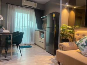 For SaleCondoRama9, Petchburi, RCA : Plum Condo Ramkhamhaeng Station for sale, 1 bedroom, 27 sq m., 19th floor, beautifully decorated, fully furnished.