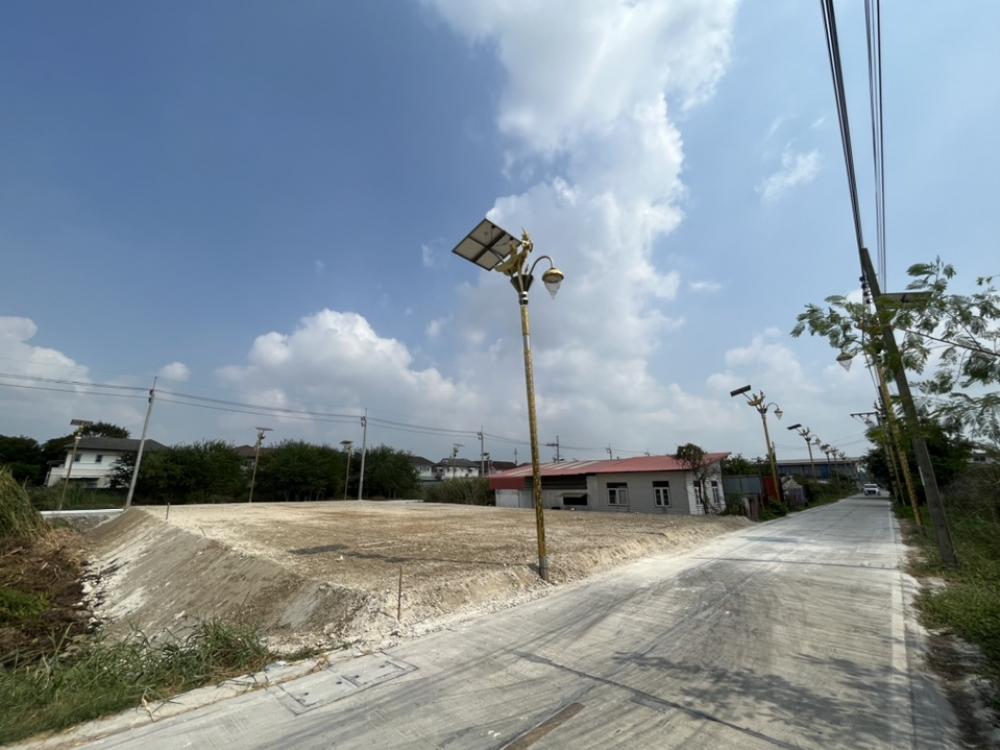 For RentLandLadkrabang, Suwannaphum Airport : Empty land for rent, already filled in, water and electricity, Lat Krabang 14/1