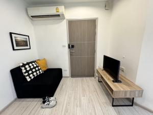 For RentCondoBang Sue, Wong Sawang, Tao Pun : 🌈Condo for rent, Ideo Mobi Bang Sue, 1 bedroom, high floor, beautiful room, fully furnished, ready to move in.