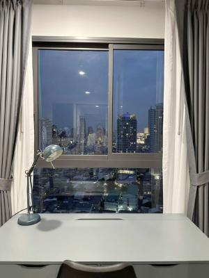 For RentCondoSiam Paragon ,Chulalongkorn,Samyan : Ideo Chula - Samyan Condo for rent : Newly room never use Studio with closed kitchen for 29 sqm. on 21st floor A building. Just 450 m. to MRT Samyan. Rental only for 20,000 / m.