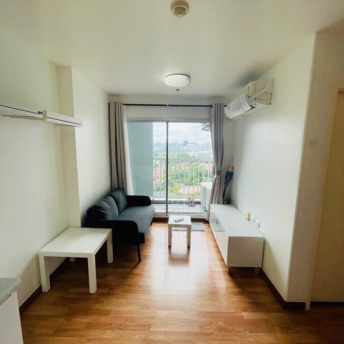 For SaleCondoChaengwatana, Muangthong : 📢📢Condo for sale The Trust Ngamwongwan/1 bedroom 30 sq m/with furniture. /Very good position, price only 1.99 million baht