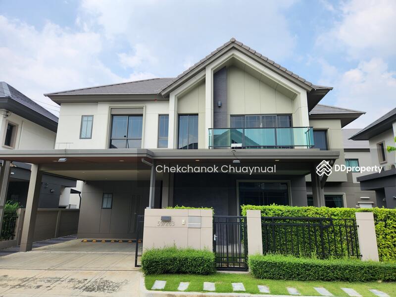 For SaleHouseChaengwatana, Muangthong : Luxury single house Bangkok Boulevard Chaengwattana 2 60 sq m., 5 bedrooms, 4 bathrooms, 9.2MB
