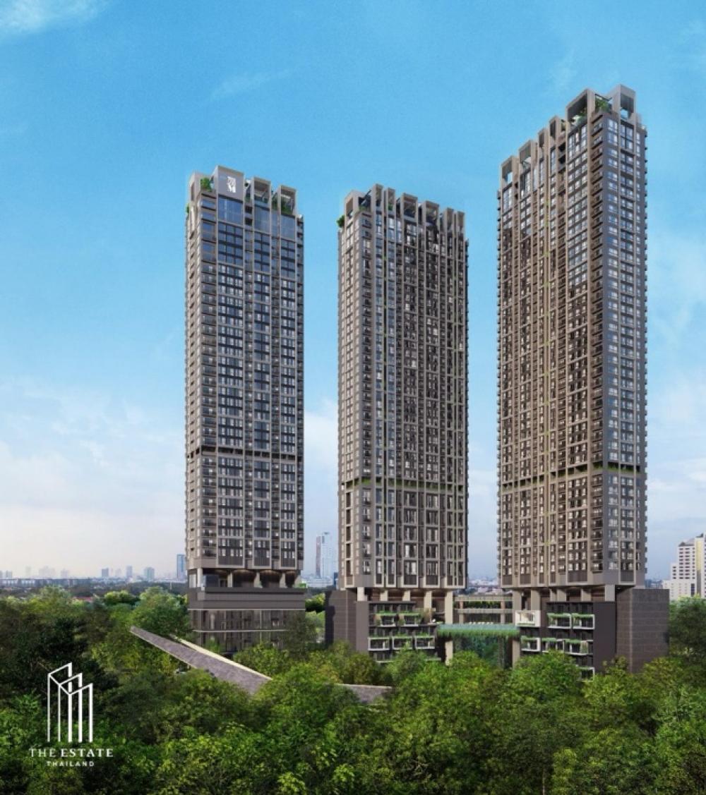 Sale DownCondoBangna, Bearing, Lasalle : 🌳Selling down payment Whizdom The Forestias Destinia, Super Luxury Condo, experience the atmosphere and life close to nature.