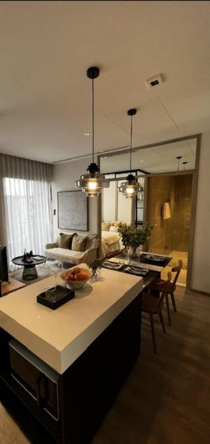 Sale DownCondoRama9, Petchburi, RCA : ⭐️⭐️Selling down payment on new condo. In the heart of Rama 9, NUE DISTRICT R9, 2 bedrooms, 1 bathroom, high floor⭐️⭐️