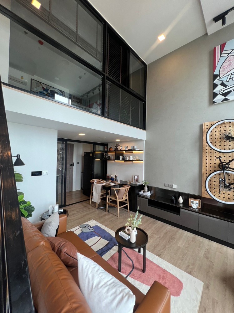 ขายคอนโดอ่อนนุช อุดมสุข : Modiz Sukhumvit 50, Room 1 Bed Exclusive Vertical suite 2 floor ตำแหน่ง Rare item