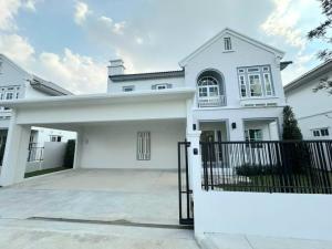 For RentHouseBangna, Bearing, Lasalle : WW214 House for rent Villaggio 3 Srinakarin-Bangna