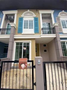 For RentTownhousePathum Thani,Rangsit, Thammasat : ⚡ For rent, 2-story townhome, Golden Town Future - Rangsit, size 20 sq m. ⚡
