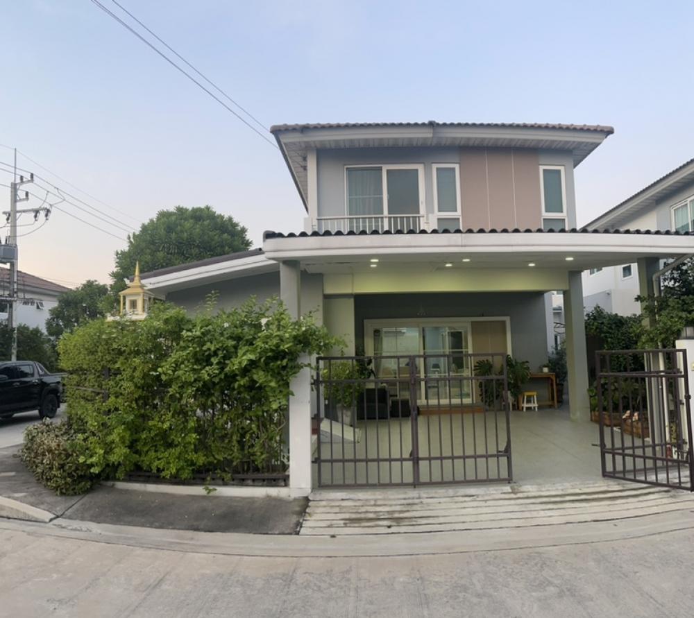 For SaleHousePattaya, Bangsaen, Chonburi : House for sale with furniture #Supalai Village Primo Bang Saen