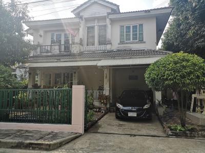 ขายบ้านแจ้งวัฒนะ เมืองทอง : ขายบ้านแสนร่มรื่น ขนาด 56.3 ตรว หมู่บ้านชัยพฤกษ์ 1 ถนน 345 ใกล้แยกบางคูวัด