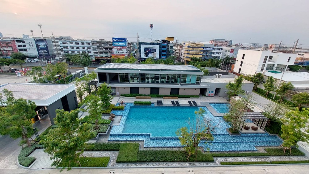 For SaleCondoEakachai, Bang Bon : Room for sale, 34 sq m, Building A, pool view, 6th floor, selling price 1.55 million baht, rent 8,500 baht/mo.