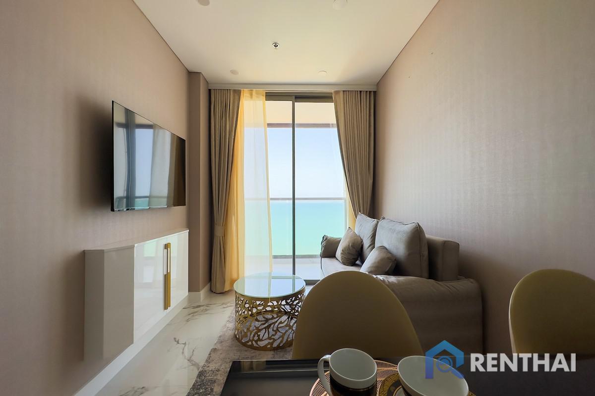 For SaleCondoPattaya, Bangsaen, Chonburi : Exclusive Direct Sea view 1 bedroom 45 sq.m. in Copacabana Jomtien Beach