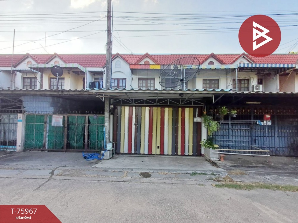 For SaleTownhouseRatchaburi : 2-story townhouse for sale, area 23.4 square meters, Don Tako, Ratchaburi.