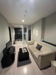 For RentCondoOnnut, Udomsuk : Available for rent, Rhythm Sukhumvit 44/1, high floor, fully furnished, ready to move in today ♥