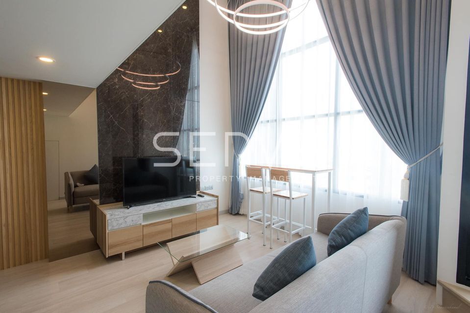 For SaleCondoSathorn, Narathiwat : 🔥Hot Deal 6.3 MB🔥 - Duplex 1 Bed 44 sq.m. Nice Decorate Close to BTS Chong Nonsi 600 m. at Knightsbridge Prime Sathorn Condo / For Sale