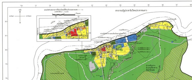 For SaleLandLoei : Empty land for sale (Next to Kaeng Khut Khu, Chiang Khan, Loei Province) Area 11-1-62 rai (4,562 sq m.) Price 68,430,000 baht.