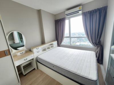For RentCondoThaphra, Talat Phlu, Wutthakat : For rent, very cheap, The Tempo Grand Wutthakat (The Tempo Grand sathorn wutthakat), next to BTS Wutthakat, furniture + washing machine + room 35 sq m with wardrobe, walk in closet, only 10,000 baht