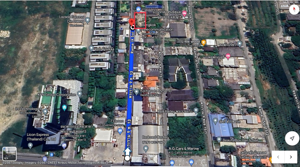 For SaleLandRama9, Petchburi, RCA : Land Rama 9 Soi 13 / 173 square meters (for sale), Land Rama 9 Soi 13 / 692 Square Meter (FOR SALE) RUK704