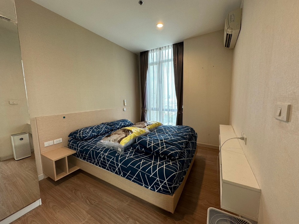 For RentCondoRatchathewi,Phayathai : ★ The Capital Ratchaprarob-Vipha ★ Special Corner Room 33 sq m., 22nd floor (corner room, rare unit, 1 bedroom, 1 bathroom),★near BTS Victory Monument★near Siam Paragon, Central World ★ Facilities ★ Complete electrical appliances