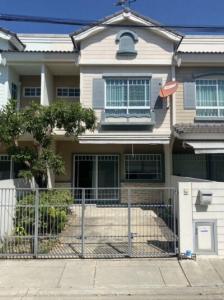 For RentTownhouseSamut Prakan,Samrong : Townhome Indy Bangna KM.7, Phase 1, No. 78/120, fully decorated in vintage style, rent only 24,000 baht/month.