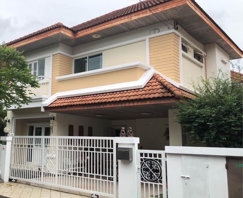 For SaleHouseNawamin, Ramindra : Single house, Private Ramindra, 53 sq m., near Fashion Island. lower than appraised price