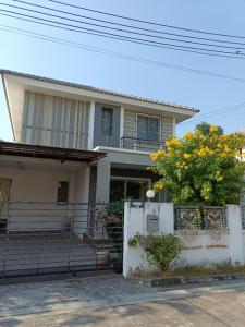 For SaleHousePattaya, Bangsaen, Chonburi : For sale, 2-story detached house, Life City Home 2 Village, Ang Sila.