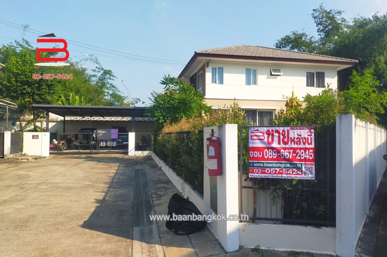 For SaleHouseNonthaburi, Bang Yai, Bangbuathong : Single house, Chaiyaphruek-Bang Yai project, area 90.9 sq m., Kanchanaphisek Road, Bang Yai District, Nonthaburi Province.