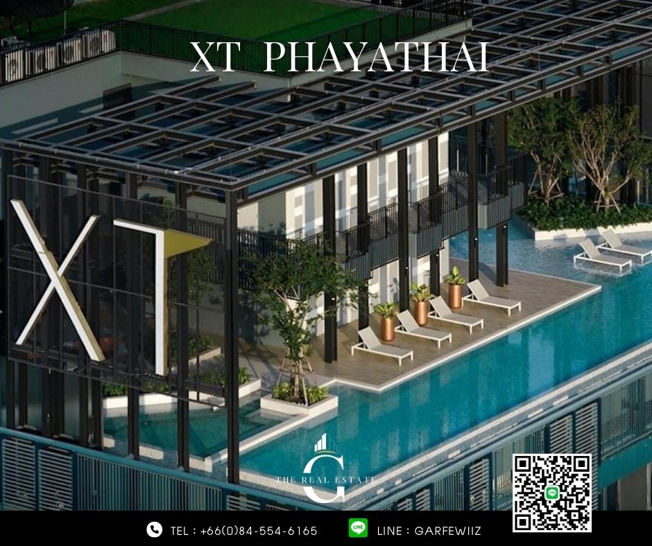 For SaleCondoRatchathewi,Phayathai : HOT DEAL 🔥 XT Phayathai 2 bedrooms 82.75 sq.m. Condo ready to move in. New room of the project Fully centralized area, near BTS Phaya Thai