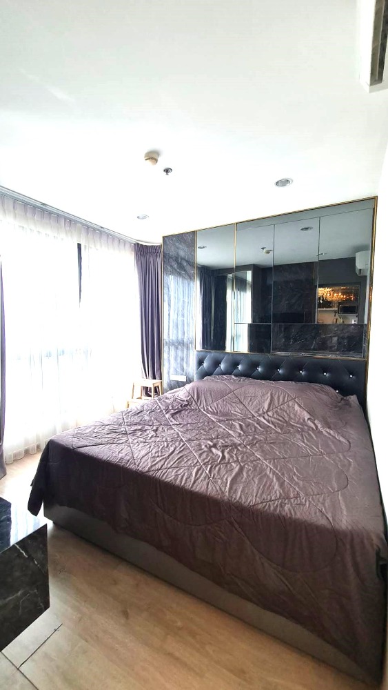 For RentCondoThaphra, Talat Phlu, Wutthakat : For rent, beautiful room, Ideo Sathorn Thapra (Ideo Sathorn Thapra), next to BTS Pho Nimit, 300 meters, with furniture + washing machine + room 31 sq m., only 11,500 baht.