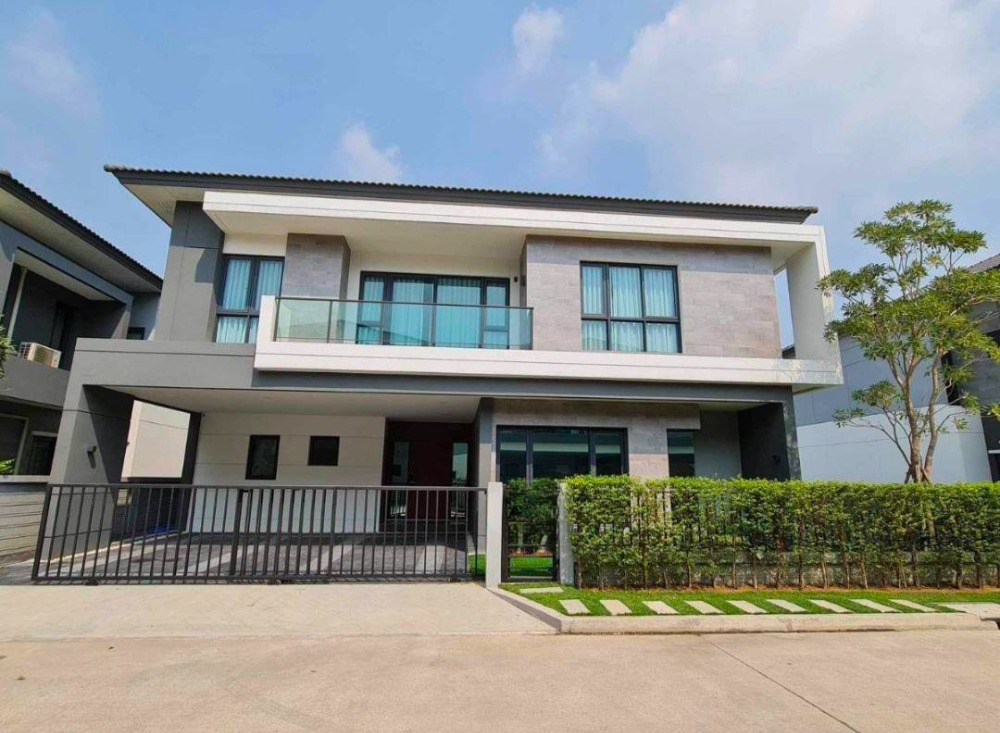 For SaleHouseBangna, Bearing, Lasalle : Single house for sale ✅ The City Bangna ✅ Ready to sell immediately Khun Phat 093.5462979