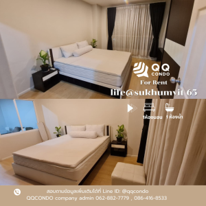 For RentCondoOnnut, Udomsuk : 🎄🌈 For Rent Life @ Sukhumvit 65 - 48 sq.m. m 1Bed beautiful room near BTS Phra Khanong 🎄🌈