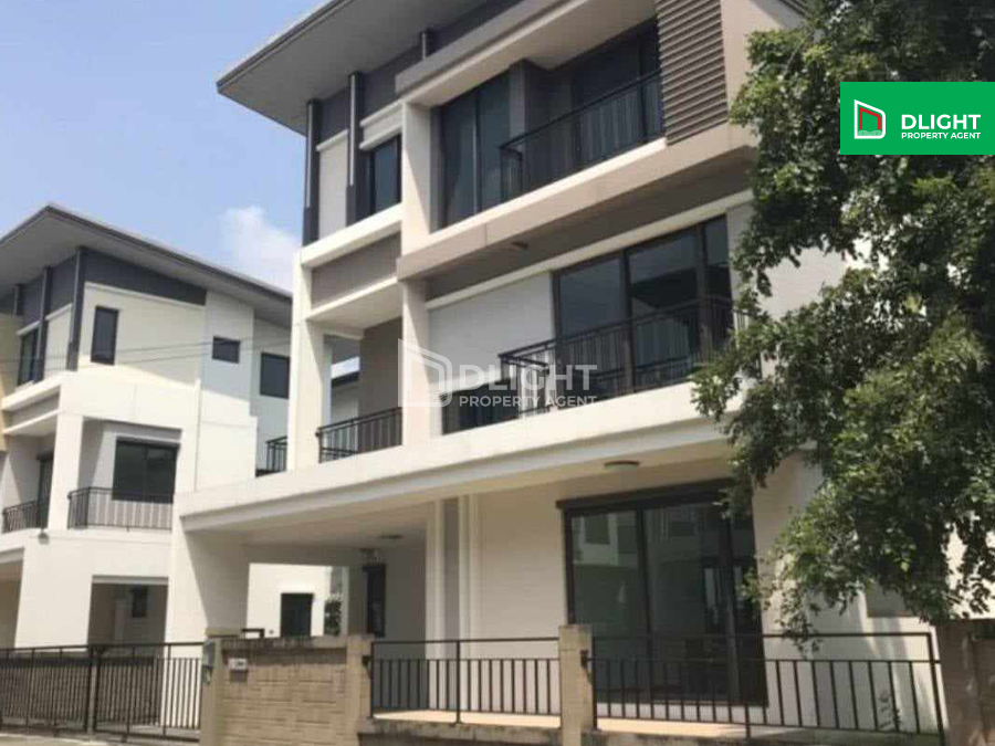 For SaleHouseNawamin, Ramindra : HOME OFFICE 3 floors, Golden Prestige Watcharapol Village, 65 sq m, 271 sq m, 6 bedrooms, 5 bathrooms, price 8.9 million baht, rent 55,000 baht/month.