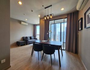For RentCondoRatchathewi,Phayathai : For rent ✮ 2 bedrooms, high floor, clear view ✮ at Ideo Q Ratchathewi Tel: 094-6144494 (Ek)