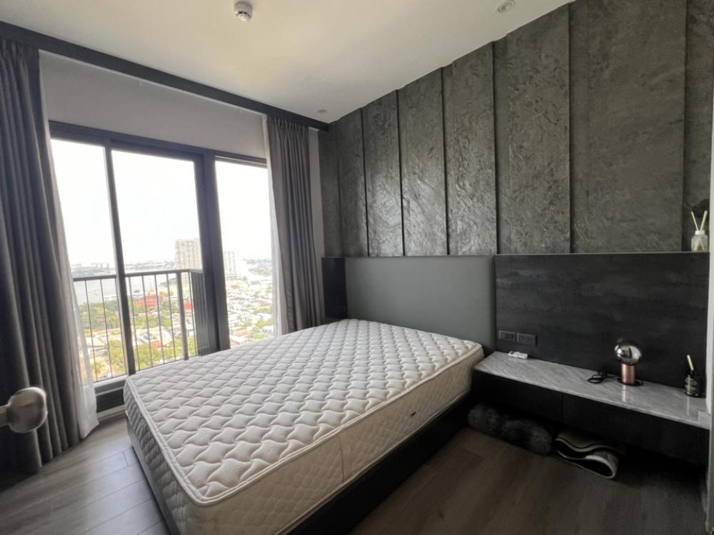 For RentCondoRattanathibet, Sanambinna : For rent: Politan Aqua, river view, 24th floor, size 29 sq m., beautifully decorated, fully furnished, ready to move in.
