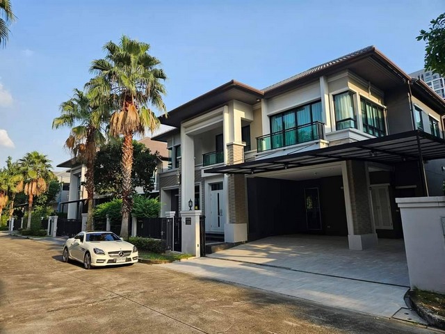 For RentHouseEakachai, Bang Bon : Code C5954, 2-story detached house for rent, Grand Bangkok Boulevard Project, Sathorn-Kanlapaphruek.