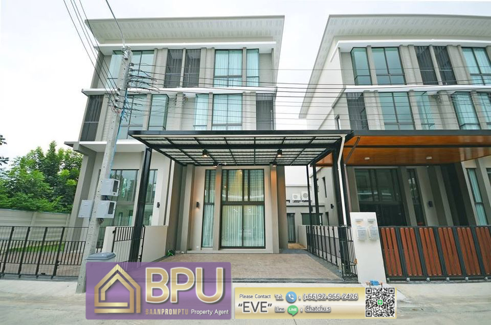 ให้เช่าทาวน์เฮ้าส์/ทาวน์โฮมพัฒนาการ ศรีนครินทร์ : ** 3 Bedrooms Townhome for Rent ** Patio Pattanakarn 32