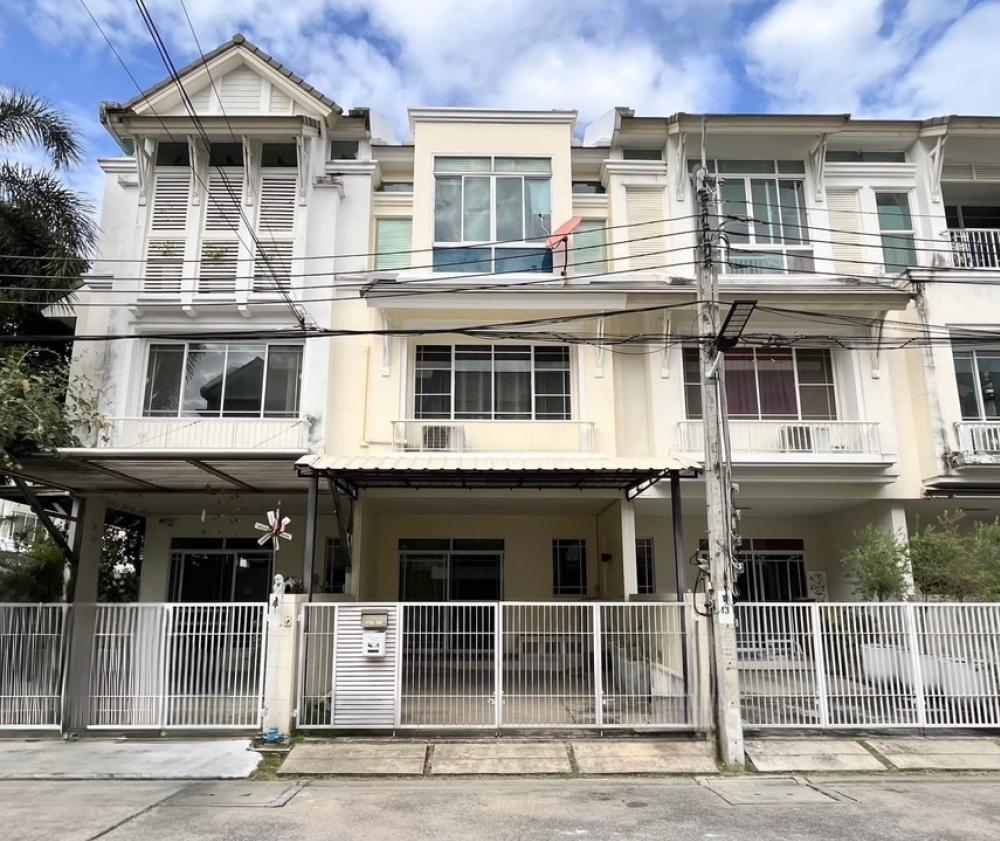 For SaleTownhouseRama5, Ratchapruek, Bangkruai : 3-story townhouse for sale near MRT