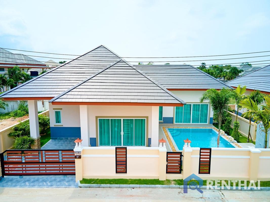 For SaleHousePattaya, Bangsaen, Chonburi : For sale house 3 bedrooms at Baan Dusit Pattaya Garden