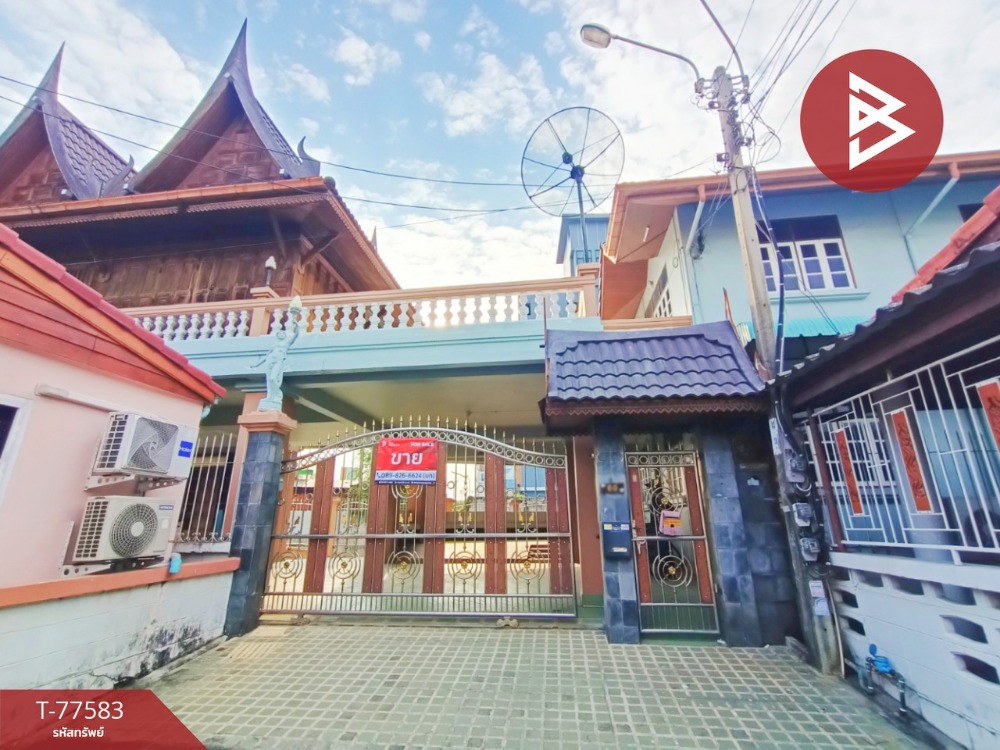 ขายบ้านลาดพร้าว101 แฮปปี้แลนด์ : ขายบ้านเดี่ยวทรงไทย 2 ชั้น หมู่บ้านอมรรัตน์นิเวศน์ กรุงเทพฯ