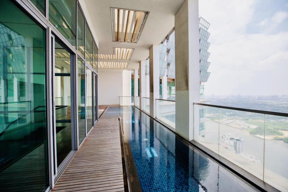 ให้เช่าคอนโดพระราม 3 สาธุประดิษฐ์ : The Pano Rama 3 Triple Plex Penthouse with private pool