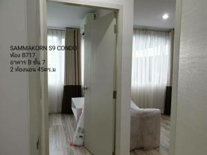 For SaleCondoRama5, Ratchapruek, Bangkruai : For sale, ready to move in, 2 bedrooms, Sammakorn S9 Condominium Project (S4113)
