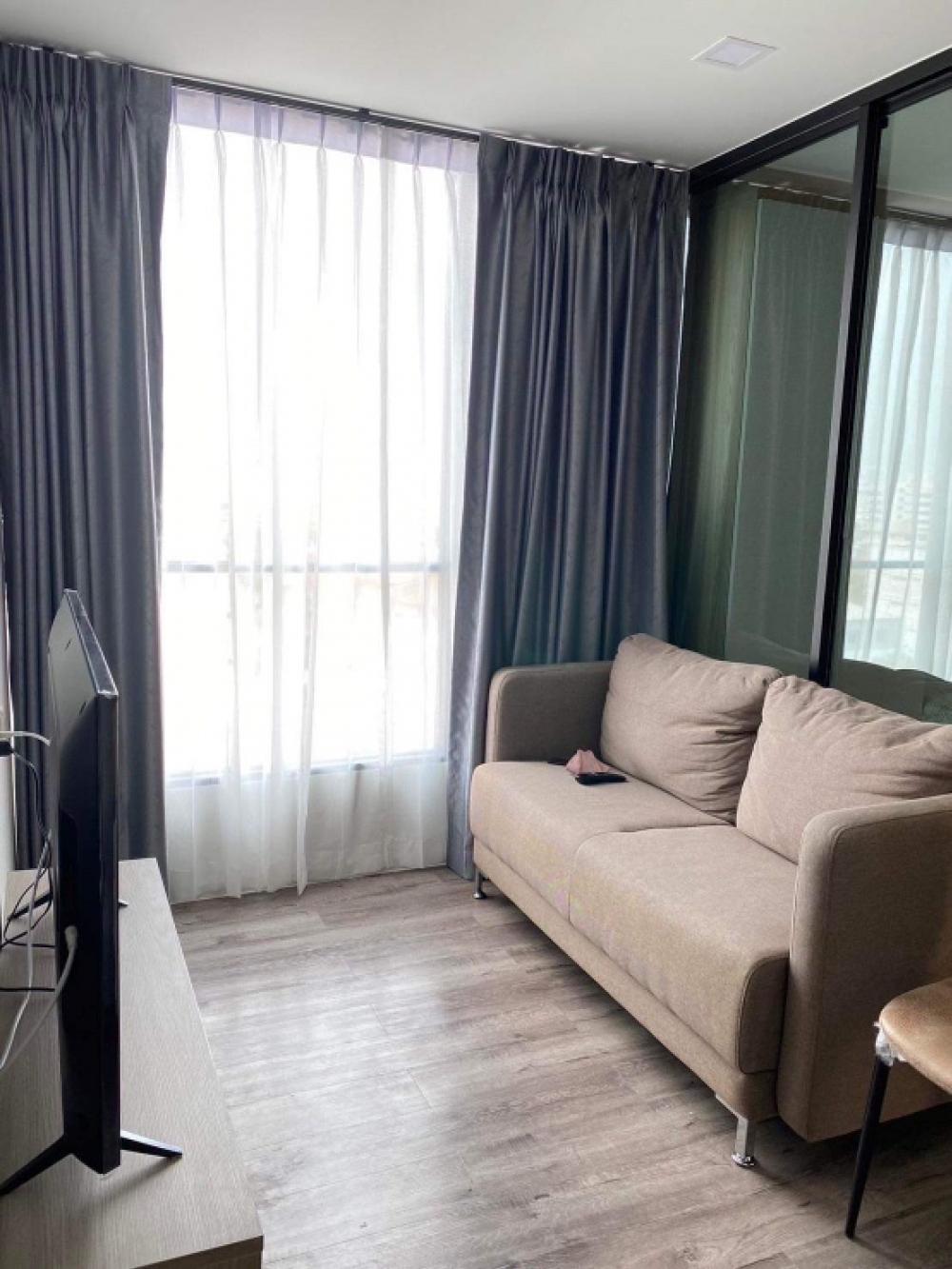 For SaleCondoRatchadapisek, Huaikwang, Suttisan : Condo for sale, Brown Huai Khwang, Soi Pracharat Bamphen 11, near MRT Huai Khwang, only 700 meters (with tenant)